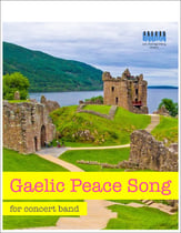 Gaelic Peace Song Concert Band sheet music cover